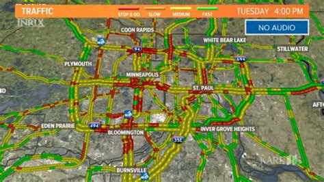 Live traffic map .